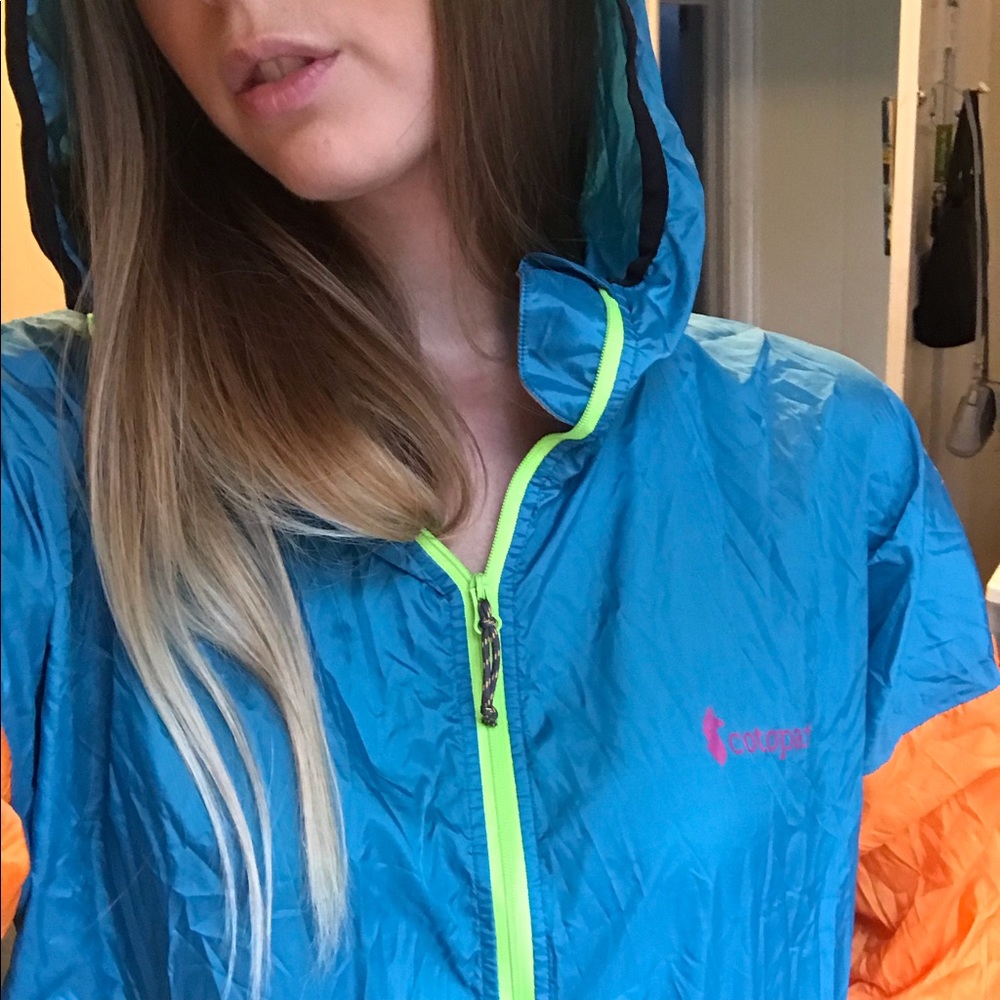Colorful, lightweight, tec windbreaker